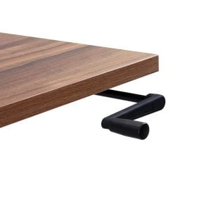 Rectangular Oblique Manually Height Adjustable Desk