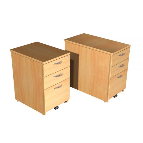 Focus - Static Desk High Pedestal