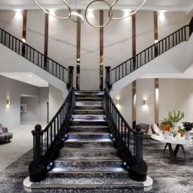 Hilton Edinburgh Carlton Staircase