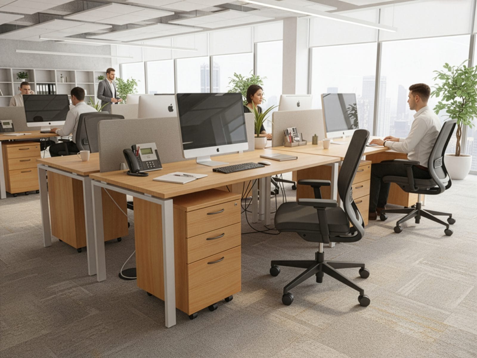 Focus - Under Desk Mobile Pedestal - Image 2
