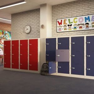 Alternative view of Bisley Primary Lockers